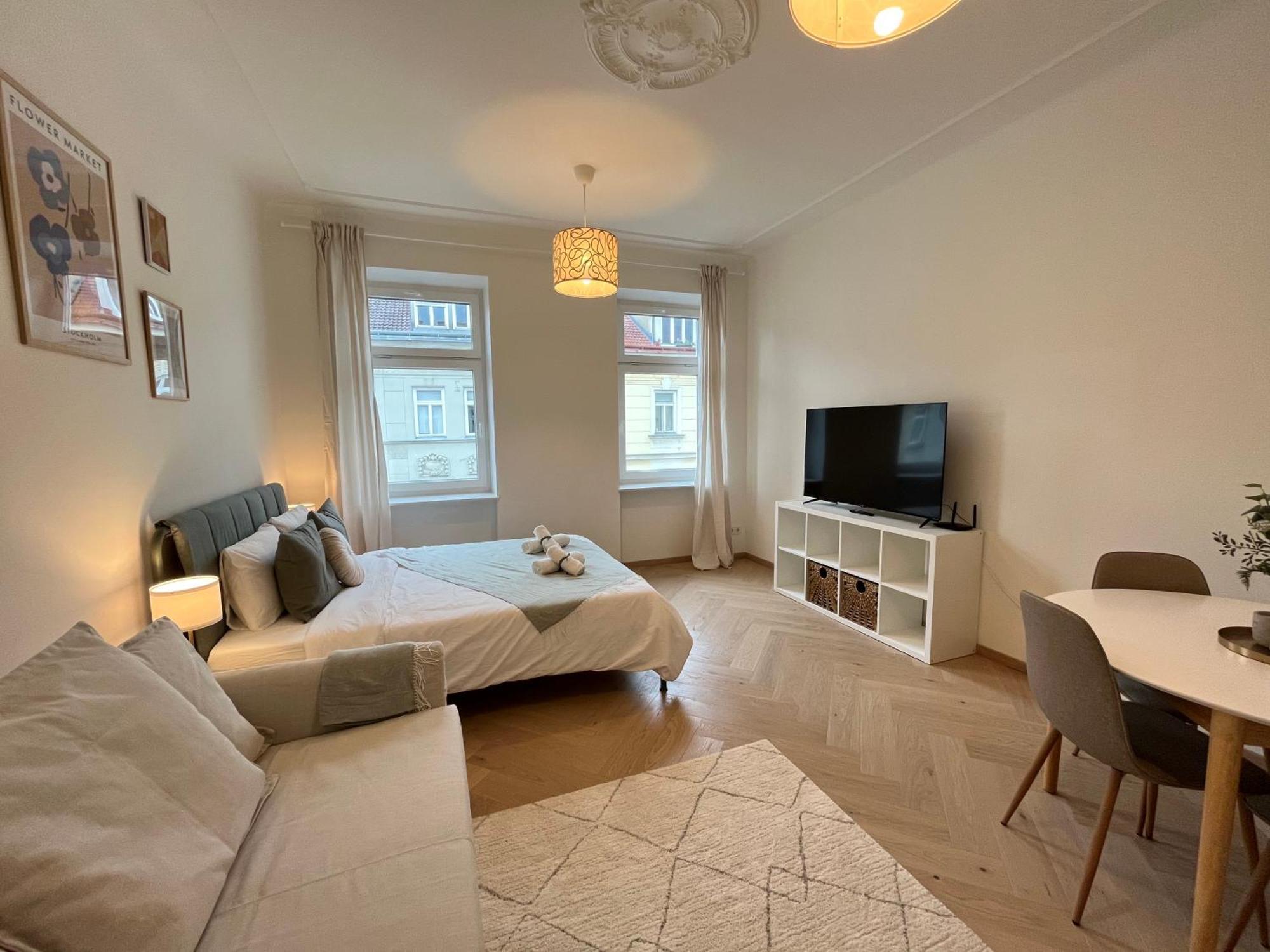 Luxurious One Room Apartment Near Schoenbrunn Palace Βιέννη Εξωτερικό φωτογραφία